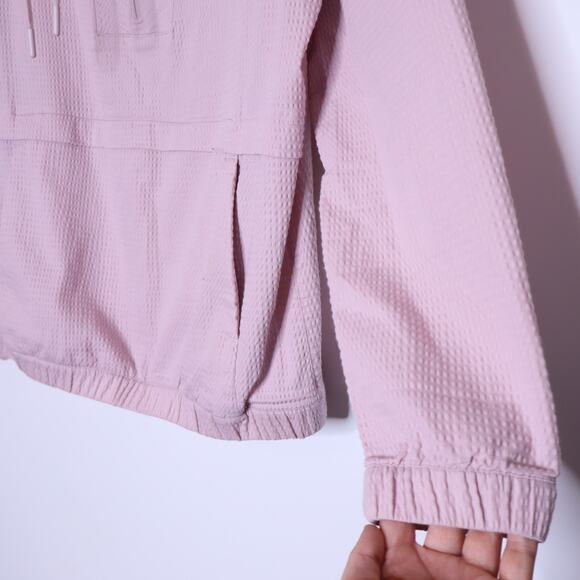 LULULEMON Pack Light Pullover Porcelain Pink High-Neck Half Zip Jacket Women's 8 - Picture 3 of 13